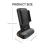 Bluetooth Selfie Stick with Remote Shutter Anti black 6