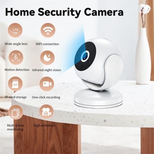 3X Digital Zoom AI Human Detect Camera Night Vision 1