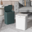 Trash Can Touchless Sensor Trash Can green 4