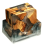 Wood Coasters Set with Epoxy Resin - Modern Coasters with Holder 1
