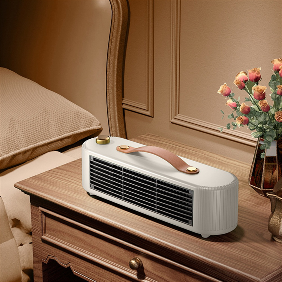 Petit radiateur électrique silencieux en céramique PTC, blanc, prise UE