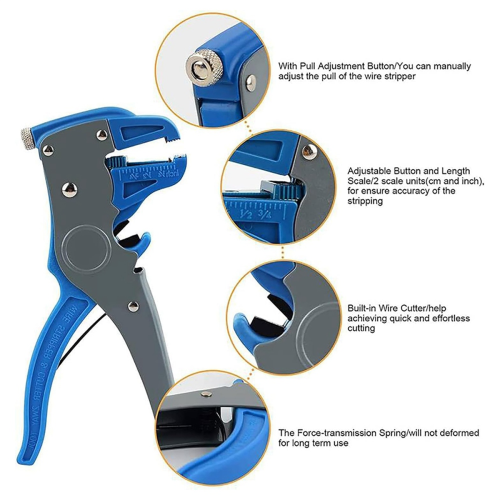 Adjustable Automatic Wire Stripper and Cutter, Wire Stripper Tool 2