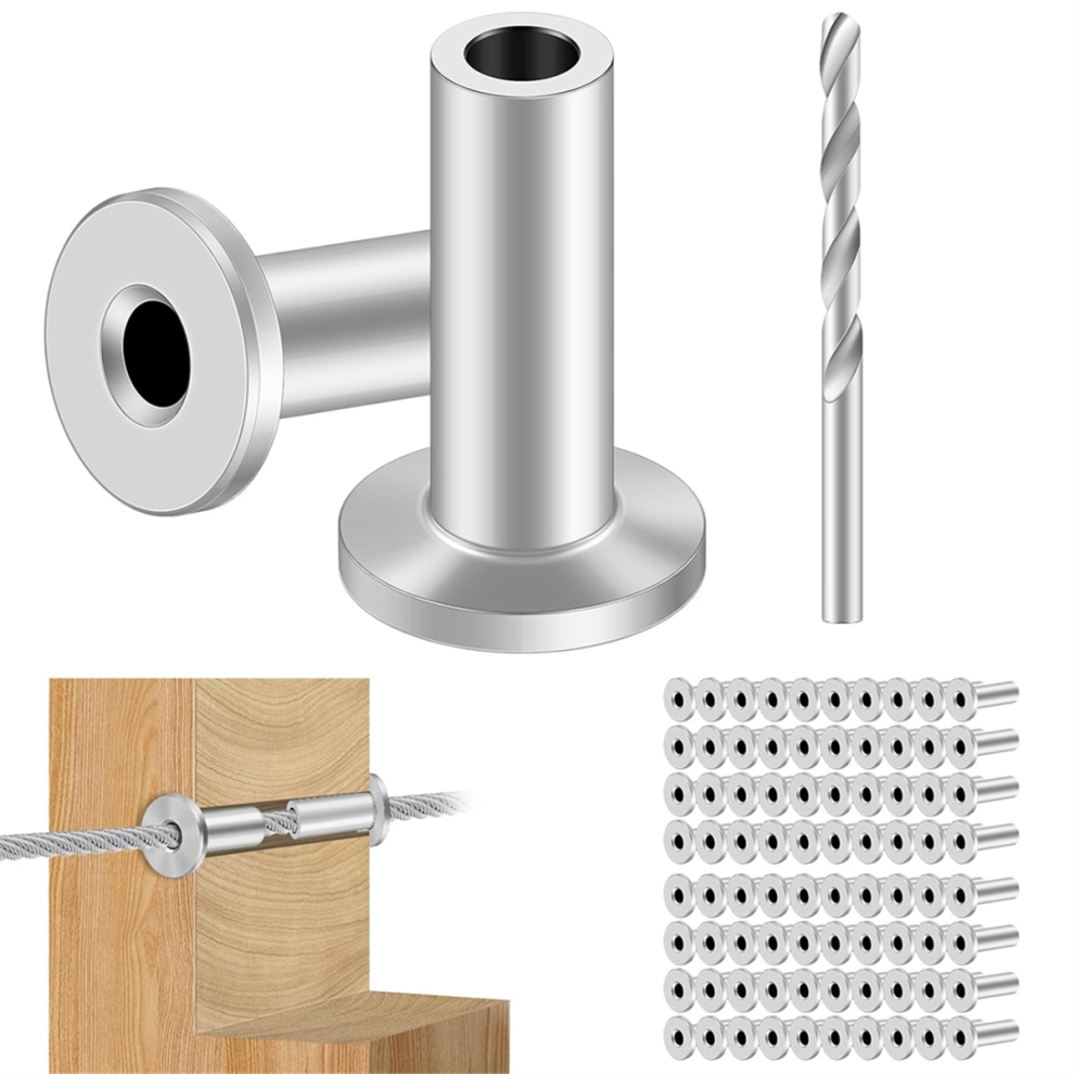 80 StüCk Edelstahl-SchutzhüLlen A-image