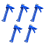 5PCS Caulking Tool, 10:1 Thrust Ratio, Caulk Tool No Drip 1