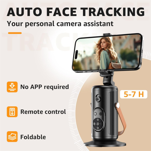 Q04 Gimbal Fully Automatic Follower with Remote Control Phone Holder 2