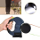 Auto Retractable Dual Dog Leash Double-Ended Traction Rope Black 2