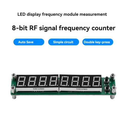 Μετρητής συχνότητας σήματος RF 0.1MHz-1200MHz, Κυμετρικός μετρητής, μπλε φως 1