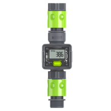 Digital Water Flow Meter IPX6 Outdoor Garden Hose