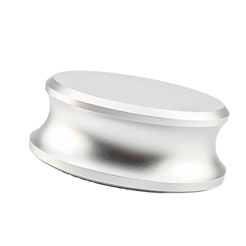 Aluminum Vinyl Record Weight Stabilizer Disc Balanced Clamp Silver