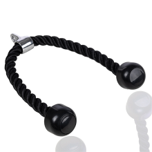 Pull-Down-Training Trizeps-Spannseil 90CM Doppelendseil