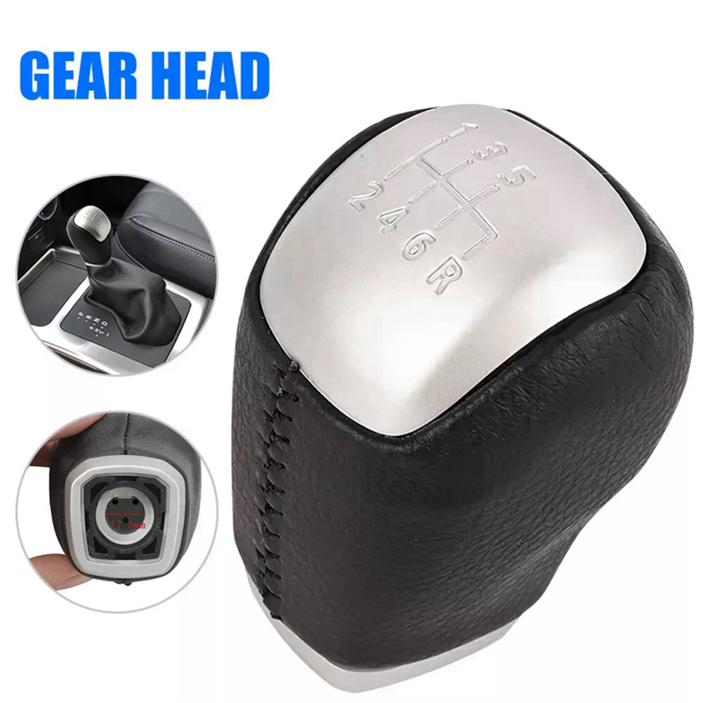 Manual 6 Speed Sport Car Gear Shift Knob For Range Evoque 2011-18 Black 4852739767497