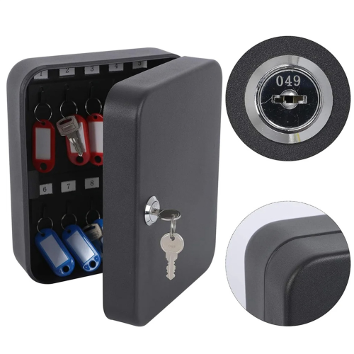 Combination Key Cabinet 20 Key Hooks Key Lock Box Key Lock 2
