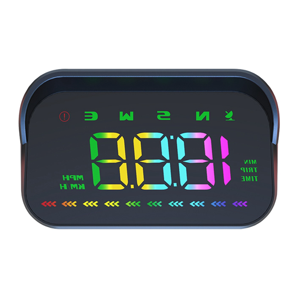 Car Hud Gps Up Display Mph Speedometer Projector Compass 4852739767022