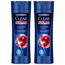Clear Style Express 2-in-1 Shampoo & Conditioner For Men 350ml (Pack of 2) | 100% Dandruff Free Hair & Nourished Scalp | Fast & Efficient Cleansing