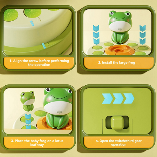 Launch Frog Cartoon Flying Frog Catching 2