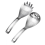 2PCS Grinding Spoon Stainless Steel Kitchen Spoon Garlic Crusher 1