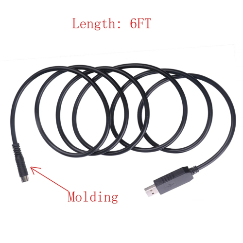 PL2303GT USB 8 Din Stecker Adapter RS232 Konverter Programmierkabel 1