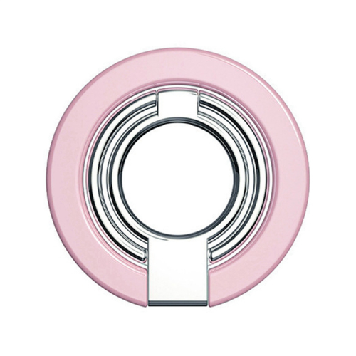 Magnetic Cell Holder 180 Rotation Ultra-Thin Grip Pink