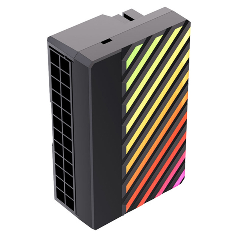 Adaptador De AlimentacióN Atx De 24 Pines Para Placa Base Con Giro De 90 Grados-image