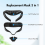 3in1 Face Cover for Meta PU Leather Interface Replacement Pad 5
