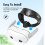 3in1 Face Cover for Meta PU Leather Interface Replacement Pad 2