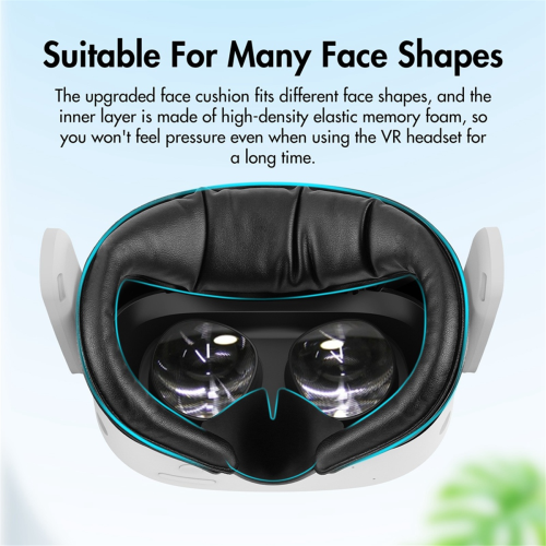 3in1 Face Cover for Meta PU Leather Interface Replacement Pad 2