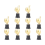 10 stuks Thumbs Trofee Plastic Gouden Trofeeën Mini Overwinningstrofeeën 4