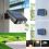 Solar Outdoor Lights with Motion Sensor Solar Lights for Garden,A 6