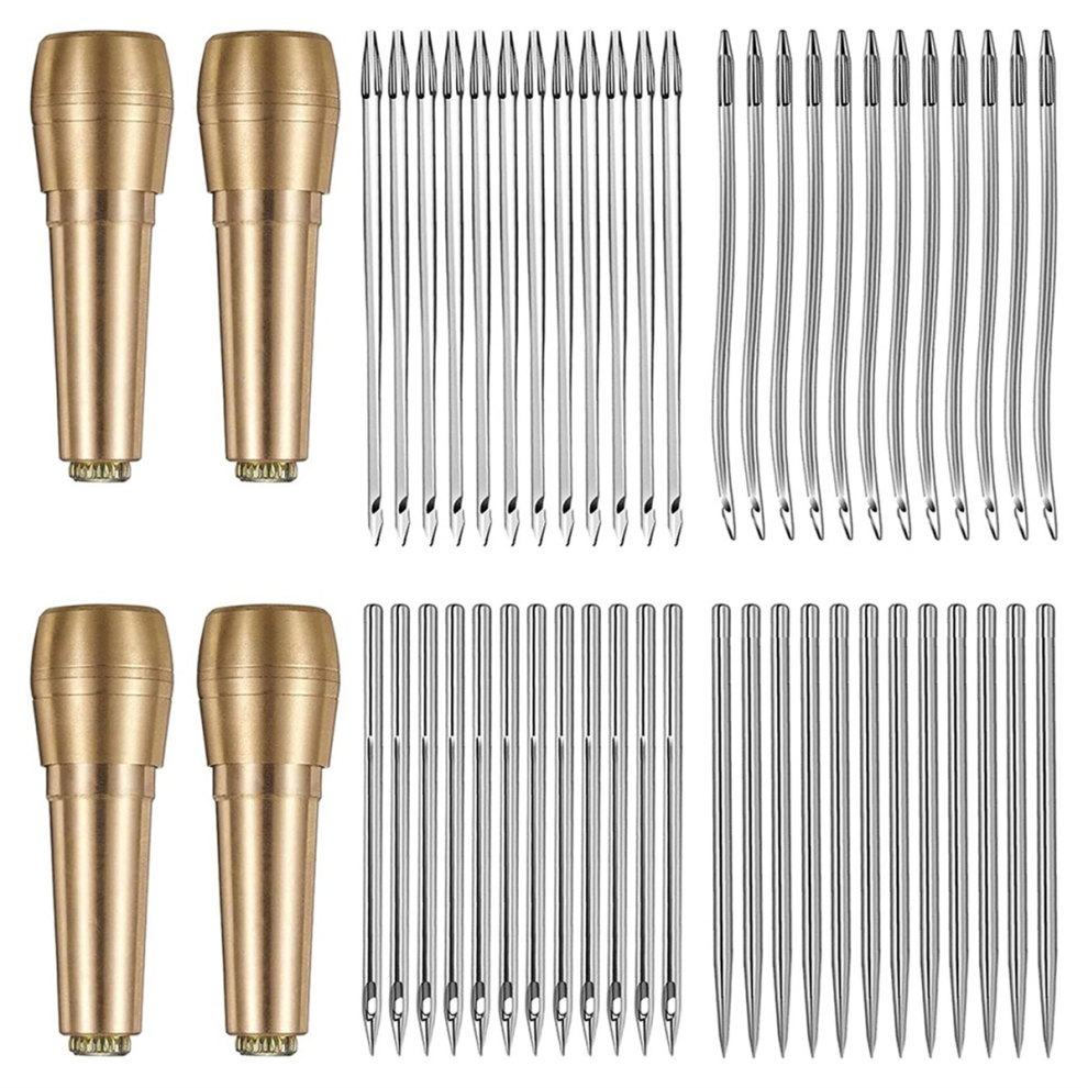 Riparazione Di Scarpe In Tela Con Ago Dritto Per Cucire La Pelle E Uncinetto Curvo