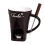 Fondue Mug Set Chocolate Cheese Milk Cream Making Set Brown 1