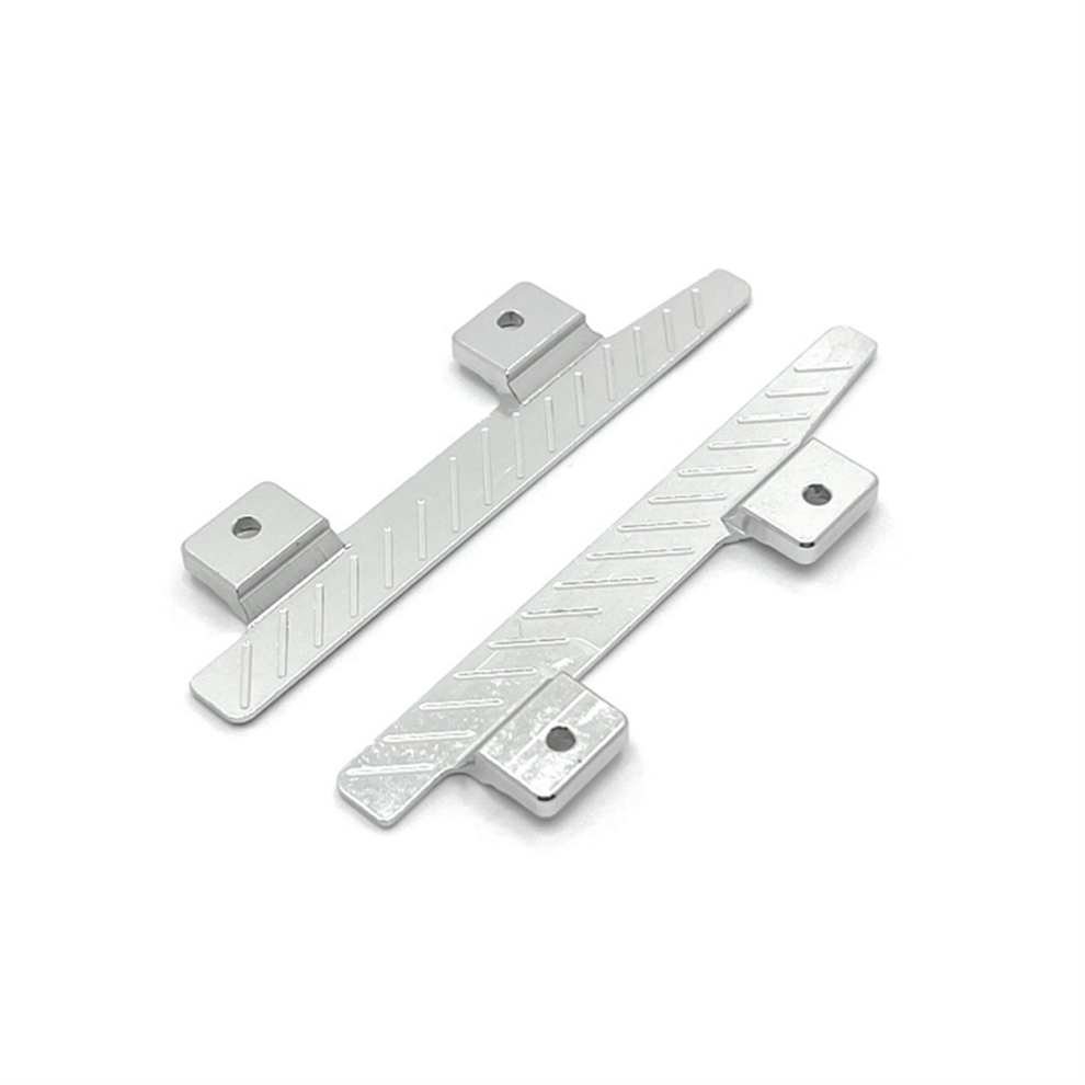 1 Paio Di Pedali Per Auto Rc Per 1/12 MN82 LC79 MN78 Accessori Per Auto Rc Argento