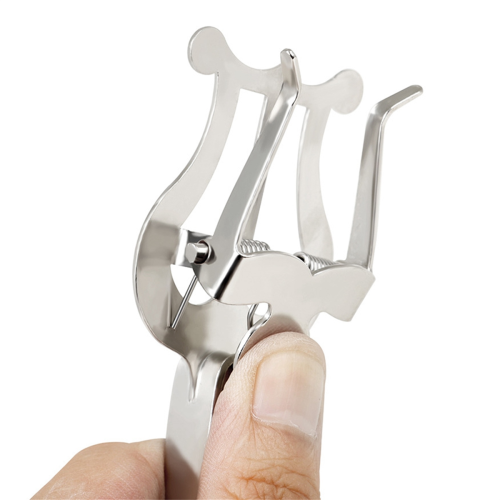 Leggio per tromba in ottone 2