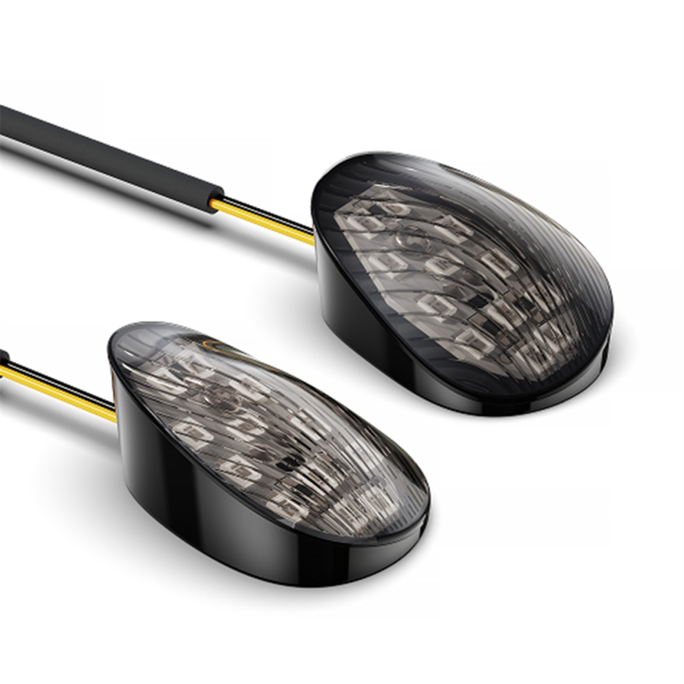 Indicatore Di Direzione A Led Per Motocicletta, Montaggio A Filo