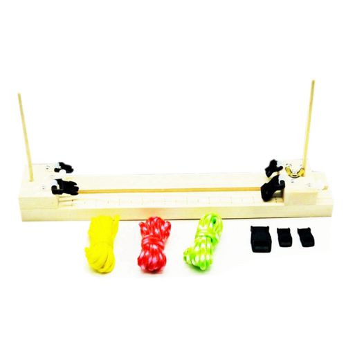 Diy Tool Bracelet Woven Workbench Length Adjustable Manual Wooden,C