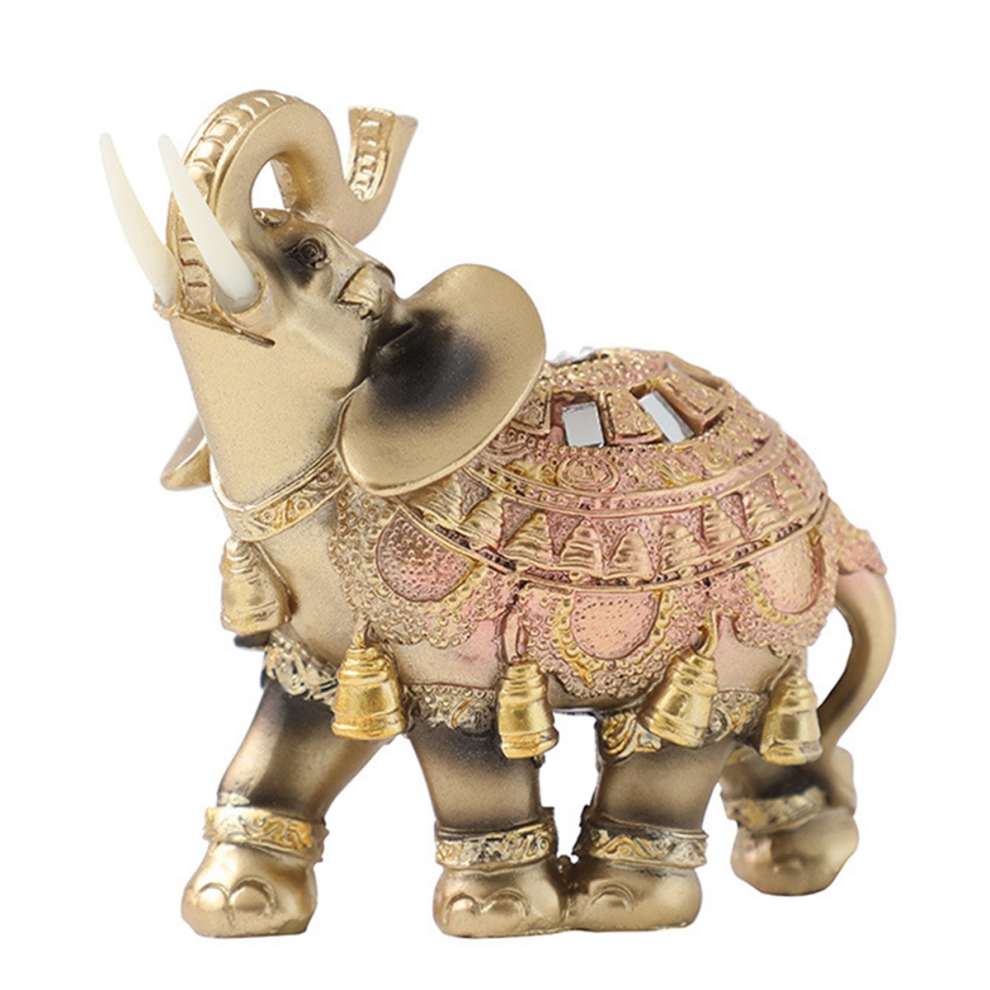 Statua Di Elefante Antica Di Buon Auspicio, Statua Della Ricchezza, Regalo Di Compleanno, Decorazione