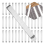 Sewing Clips Set,Sewing Measuring Ruler Metal Hem Sewing Tools 1
