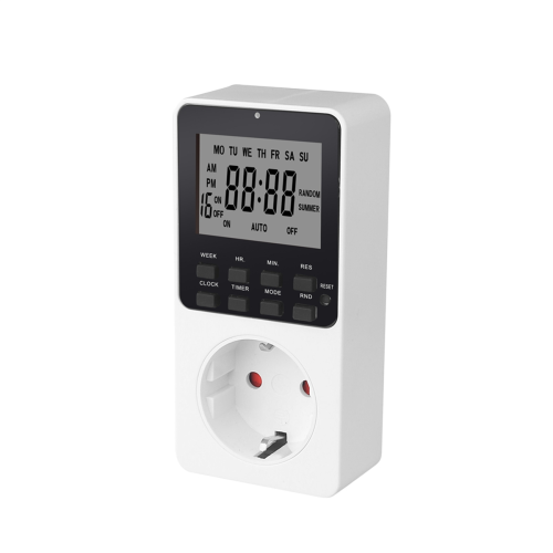 Electronic Digital Time Switch Kitchen Time Socket Outlet EU Plug 2