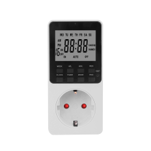Electronic Digital Time Switch Kitchen Time Socket Outlet EU Plug
