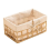 Wicker Storage Basket Hand-Woven Paper Rope Rectangular Storage Box B 1