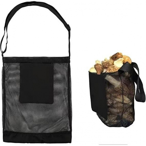 2PCS Pilz Jagd Net Tasche Garten Obst Picking Tasche Grün 2