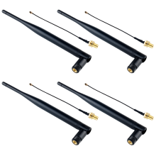 4pcs 868Mhz Antenna 5DBi SMA Male with IPEX Extenstion Cable