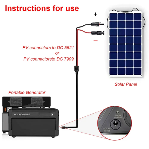 DC7909 Zonne-energieopslagbatterij Zonneconnector