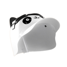 Suporte para capacete pequeno de motocicleta e bicicleta elétrica Panda