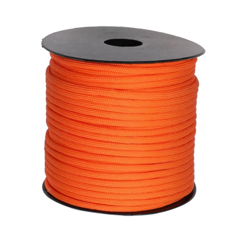Corde de parapluie en polypropylène à 7 brins de 50 m, 4 mm, pour camping en plein air
