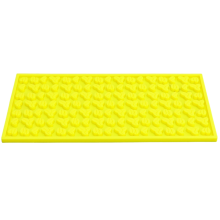 Barmat 45x30x0.8CM Matten Antislip PVC Bar Service Morsmat Geel