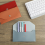 3 envelopes de dinheiro à prova d'água, vermelho, marrom e azul 2