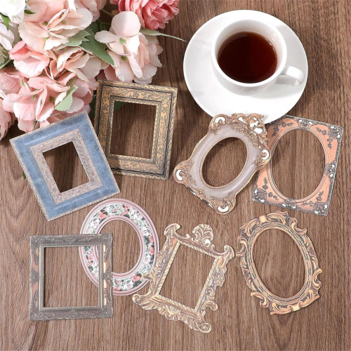 Scrapbook Window Frame Vintage Frame Scrapbook Decorative Paper 2