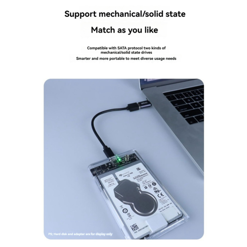 Custodia esterna per HDD di tipo C, SATA SSD, disco rigido 2