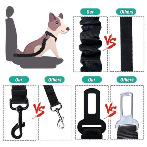 Coleira de nylon espessada para cães de estimação 2