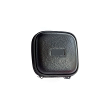 Bolsa de pesca de couro artificial, bolsa para carretel, à prova d'água, 16x16x8cm